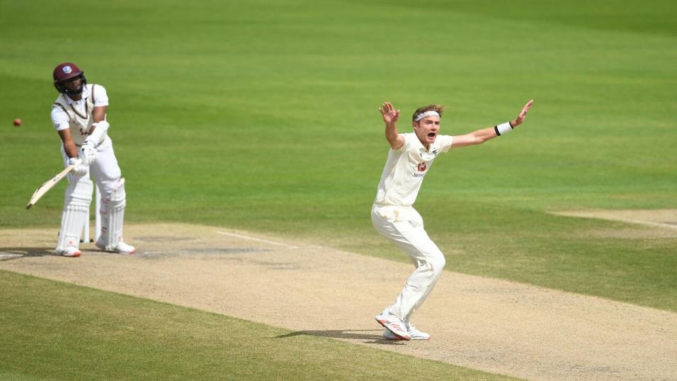 England cricketer Stuart Broad